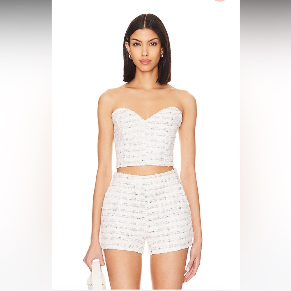 Astor Bustier in Winter White
MISA Los Angeles - Picture 3 of 11